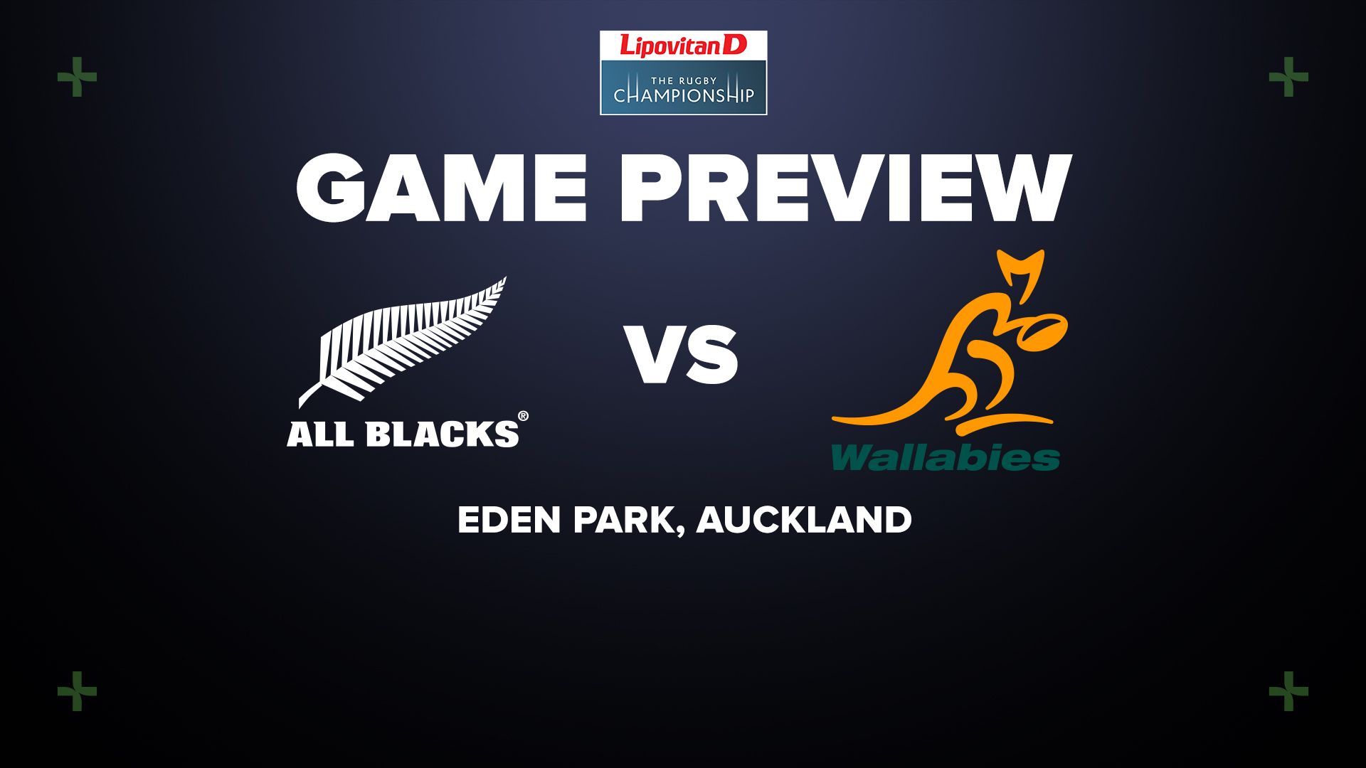 Game Preview All Blacks v Australia