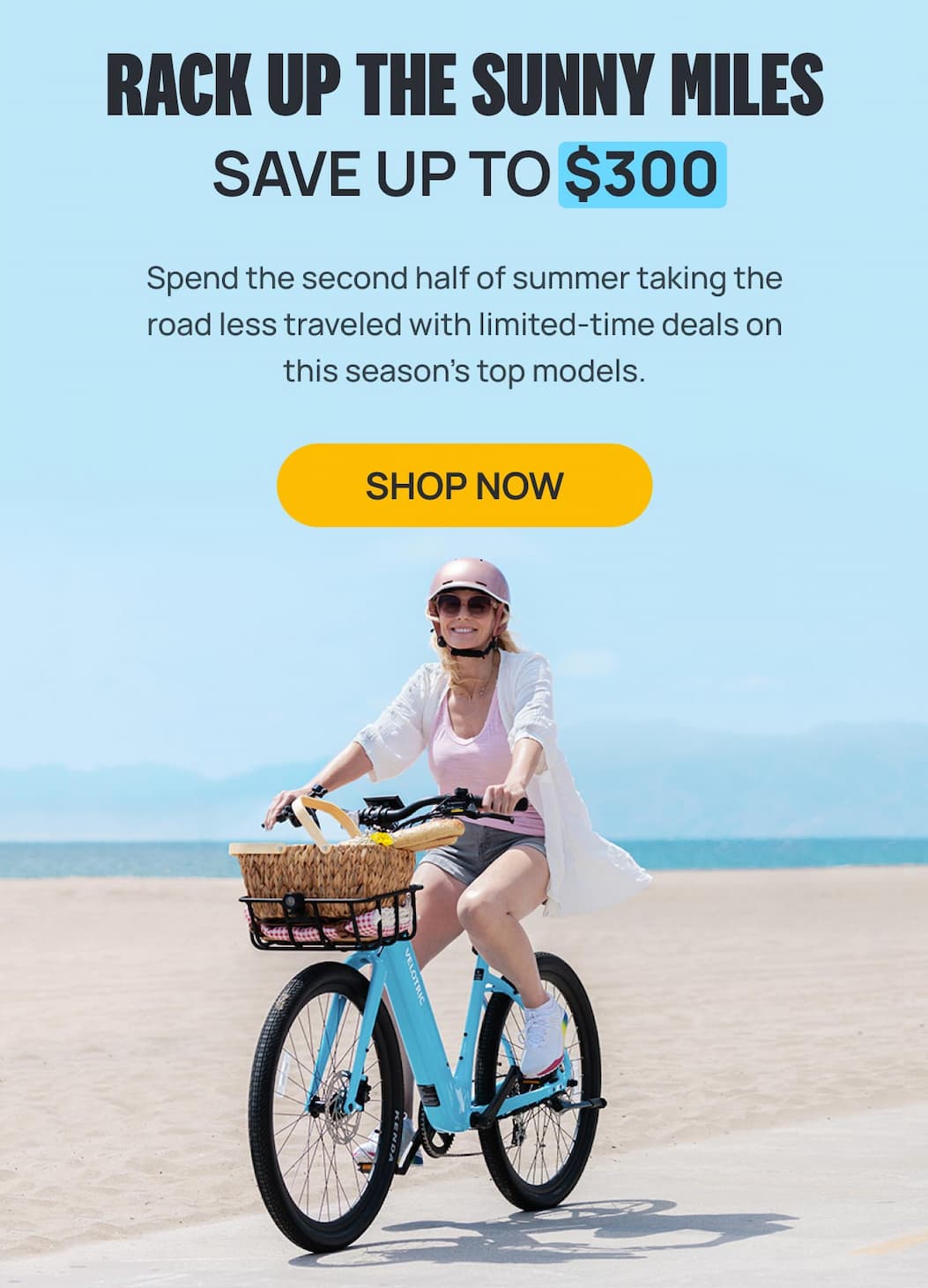 RACK UP THE SUNNY MILES