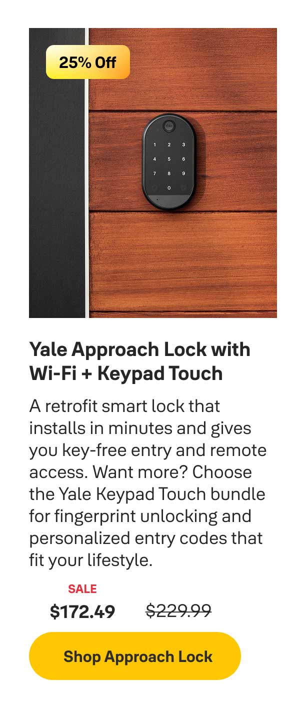 Shop Approach Lock.