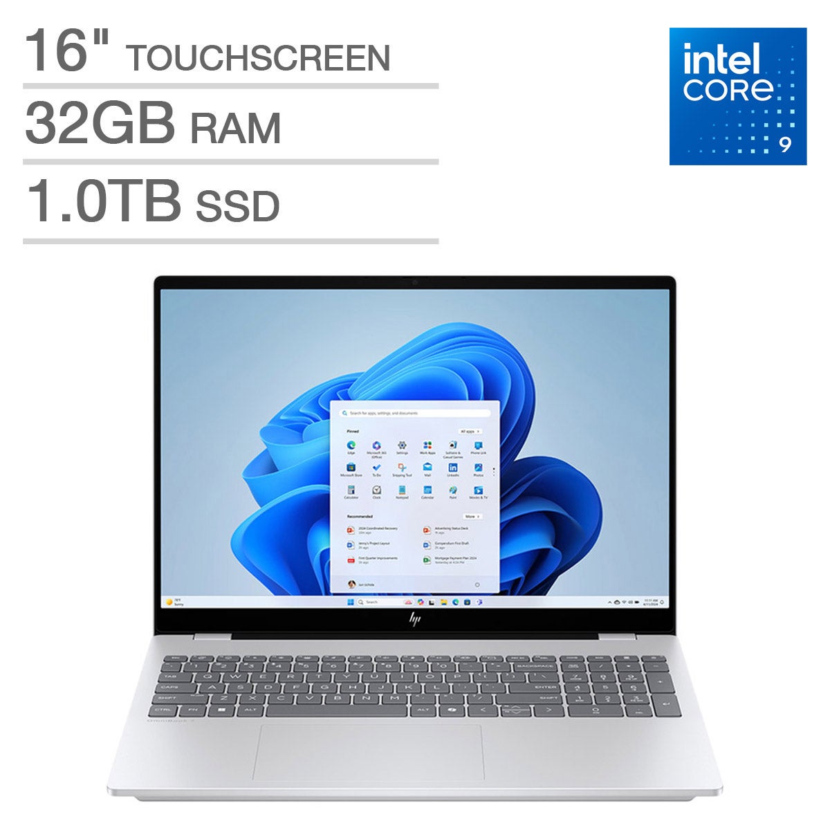 HP OmniBook 7 16-inch Laptop with Intel Core 9 Processor