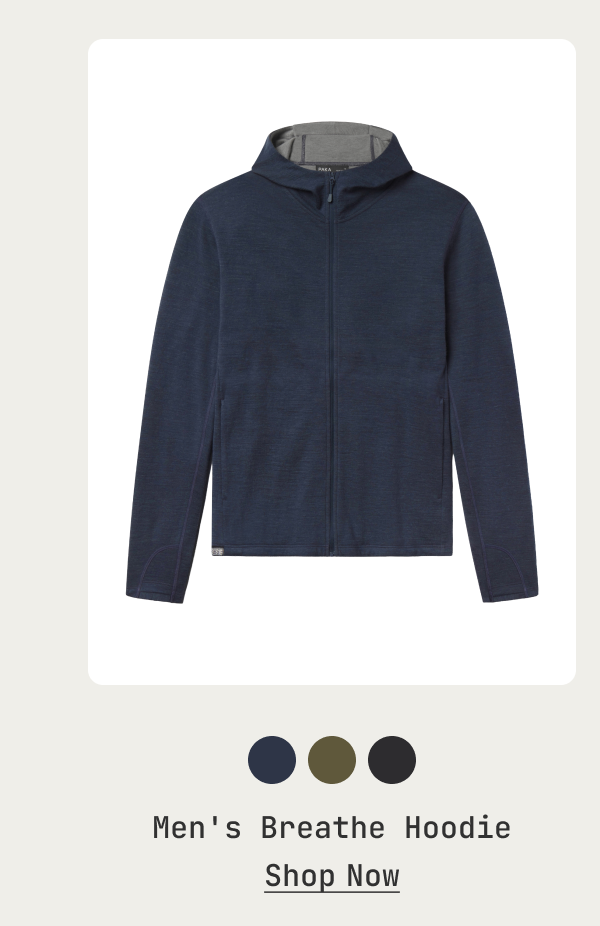Men's Breathe Full Zip Hoodie