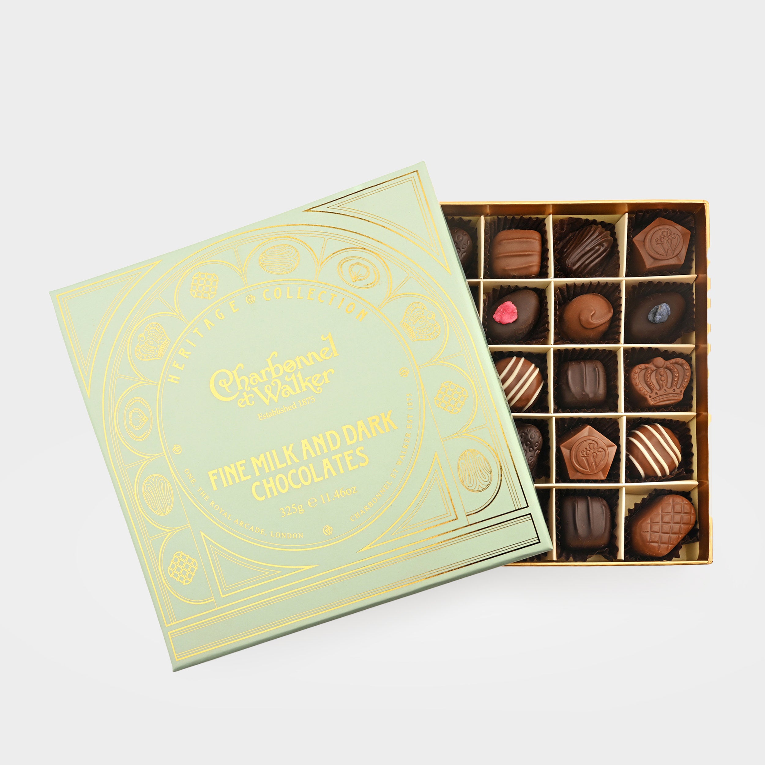 Image of Handcrafted English Milk & Dark Chocolates by Charbonnel et Walker – Fine Heritage Collection