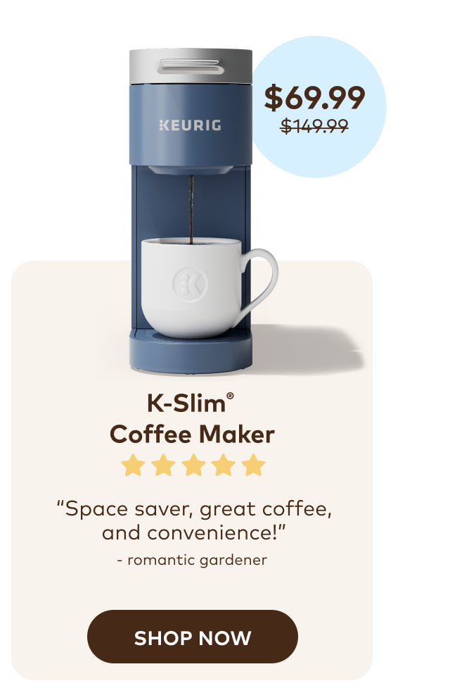 K-Slim® Single Serve Coffee Maker