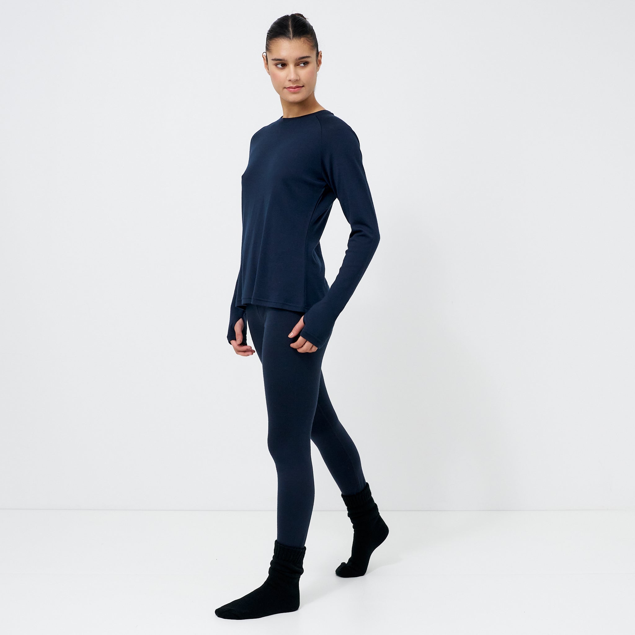 R&R Sport Harrow Women's Long Sleeve Merino Thermal Top