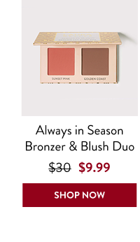 Always in Season Bronzer & Blush Duo | Shop Now