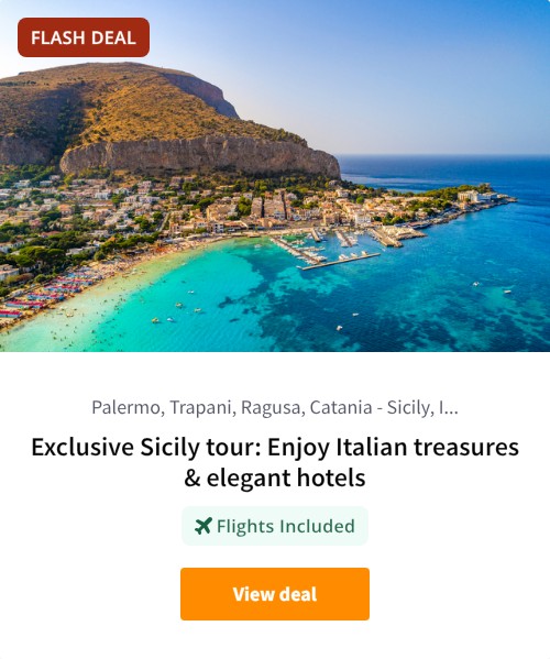 Exclusive Sicily tour: Enjoy Italian treasures &amp; elegant hotels