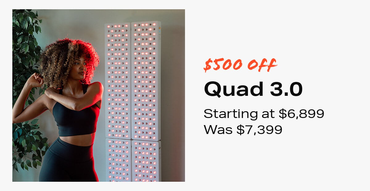 Quad 3.0 Starting at $6,899 was $7,399 - save $500 off