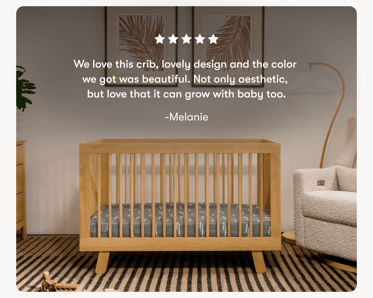 We could not recommend this chair more. We spend countless hours in it with our daughter and it's so comfortable. - Alex K.