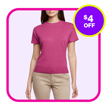 Banana Republic Women's Linen Blend Short Sleeve Top