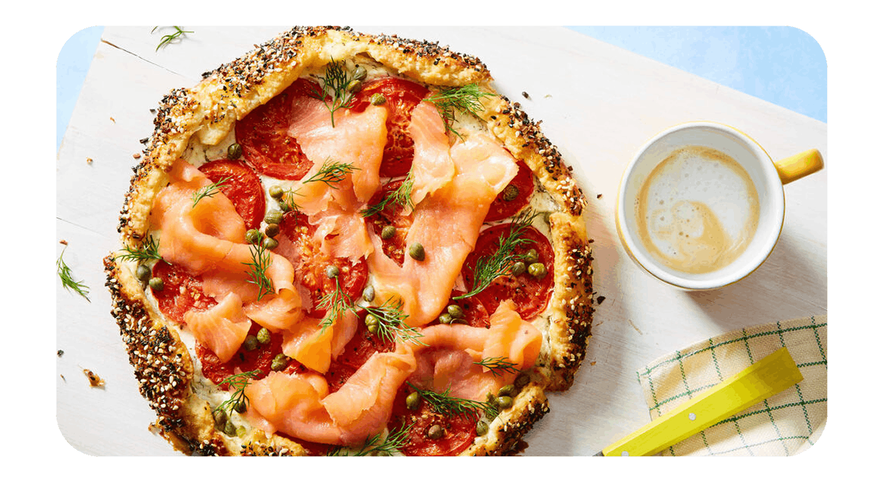 Smoked Salmon Galette