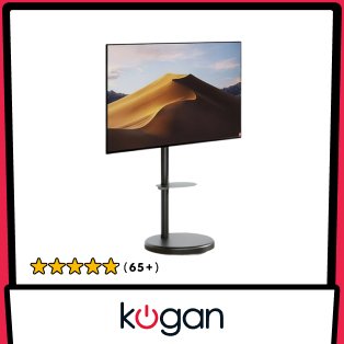 Kogan Portable TV Floor Stand for 37" - 86" TVs (Black) Product Image