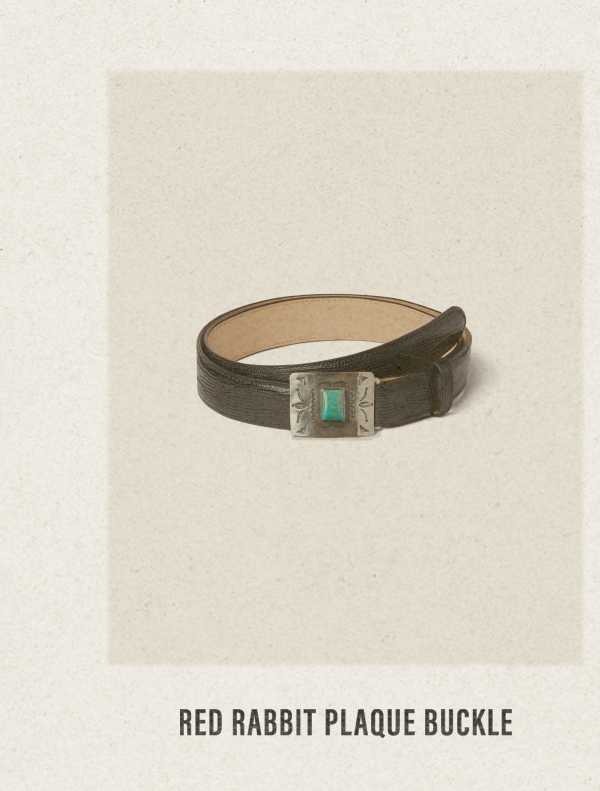 Red Rabbit x Buck Mason Plaque Belt