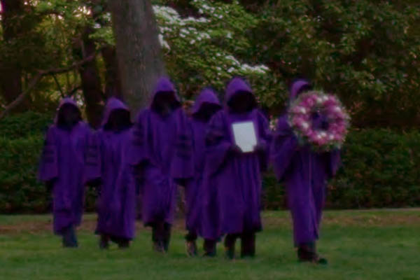 Yesterday, on Founder’s Day, marked the 283rd anniversary of Thomas Jefferson’s birth on April 13, 1743. At dawn, The Society of the Purple Shadows marked the day with a wreath and a letter. | UVA on Instagram