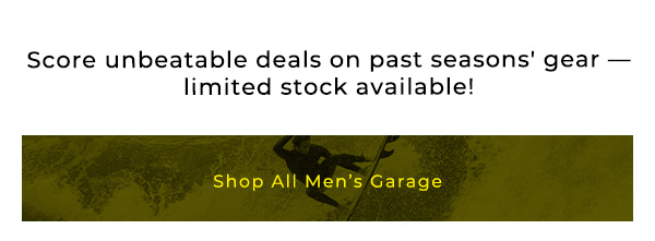 Shop All Men's Garage