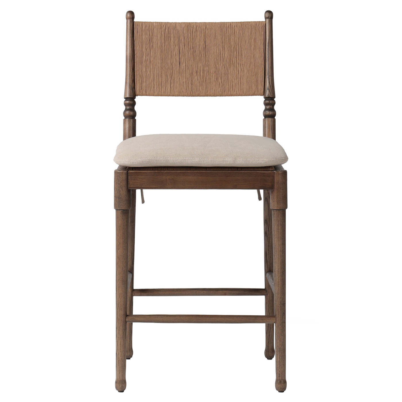 Image of Fayth Broadway Dune Linen Counter Stool