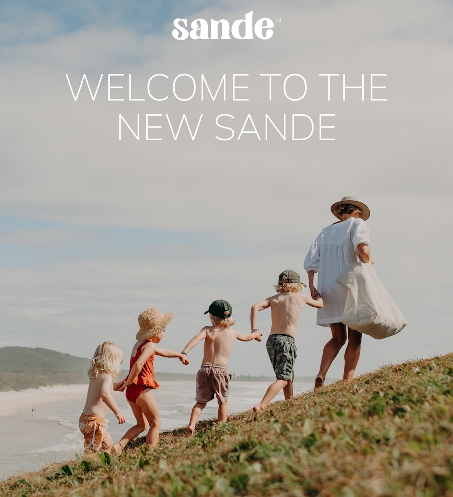Welcome to the new Sande