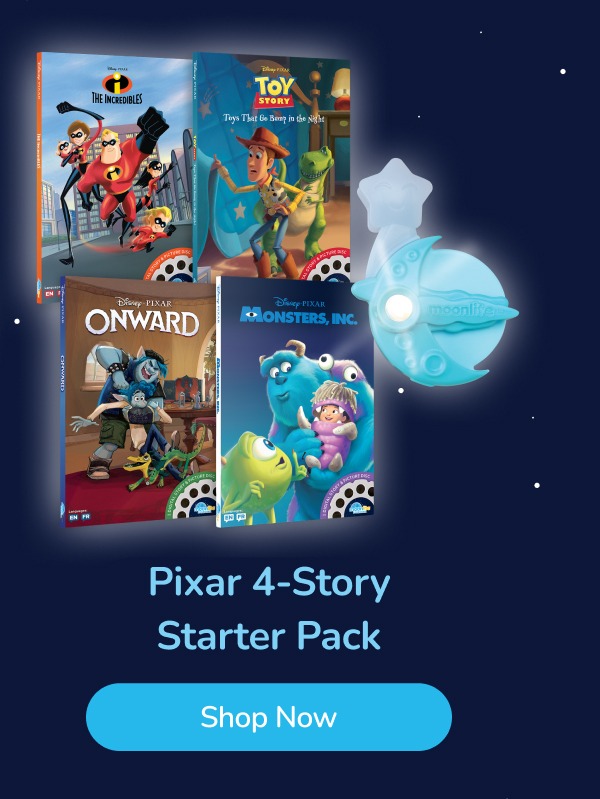 Pixar 4-Story Starter Pack Shop Now