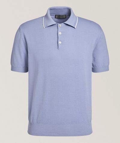 Canali - Tipped Cotton Knit Polo