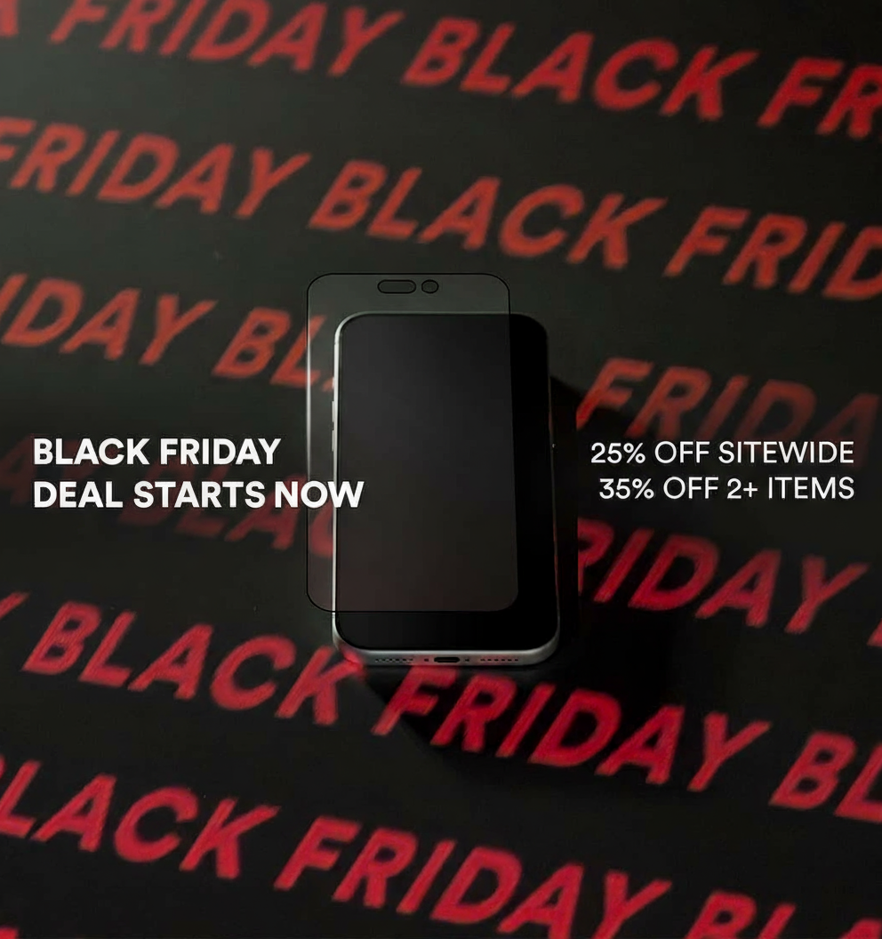 Our Black Friday Sale starts now: 25% off sitewide or 35% off 2+ items