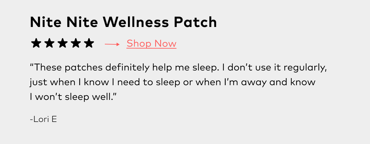 Nite Nite Wellness Patches