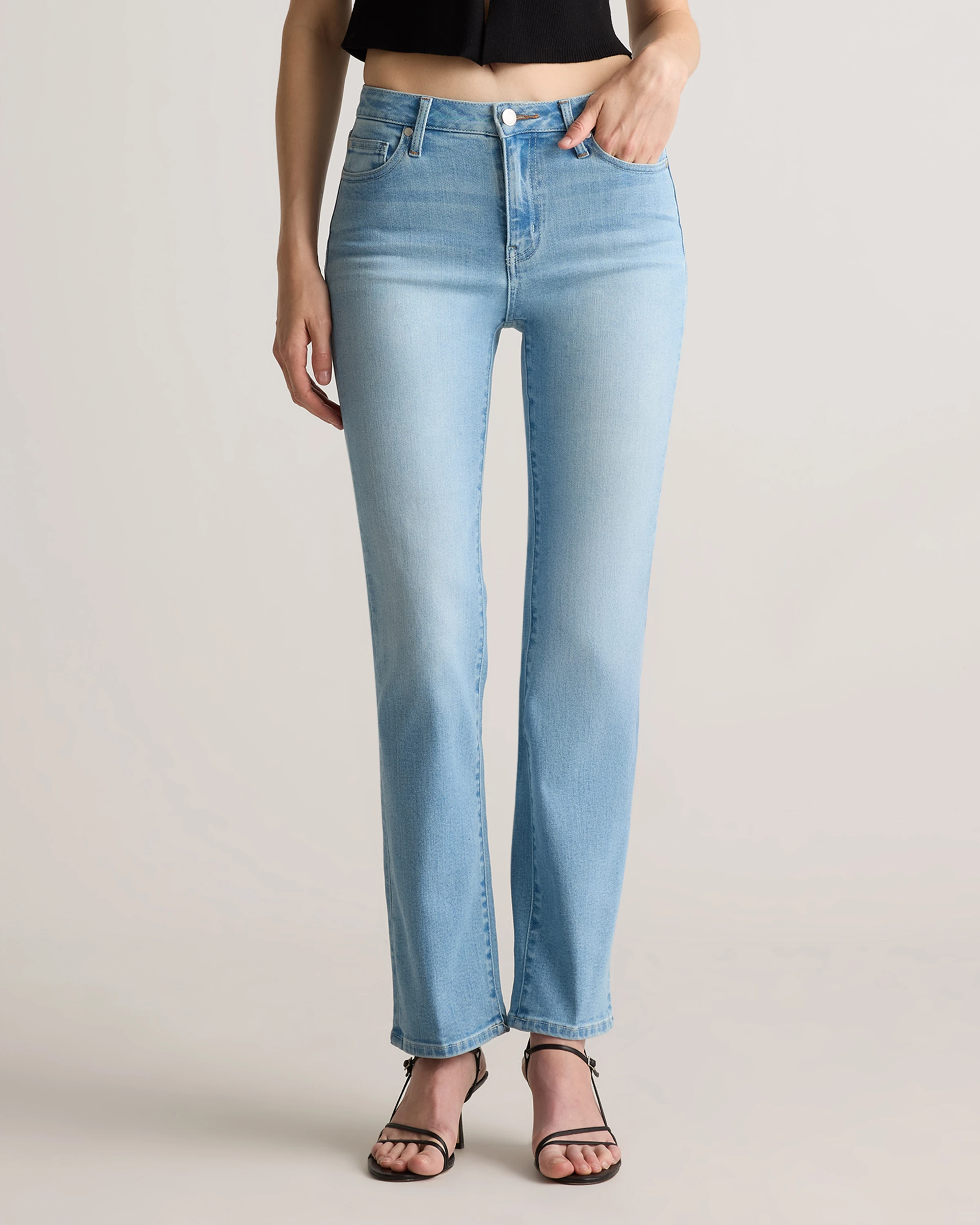 Bella Stretch Straight Jeans