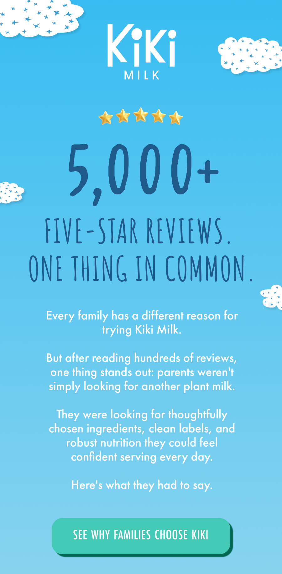 5,000+ Five-Star Reviews. One Thing In Common.