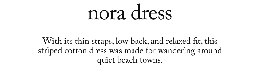 nora dress