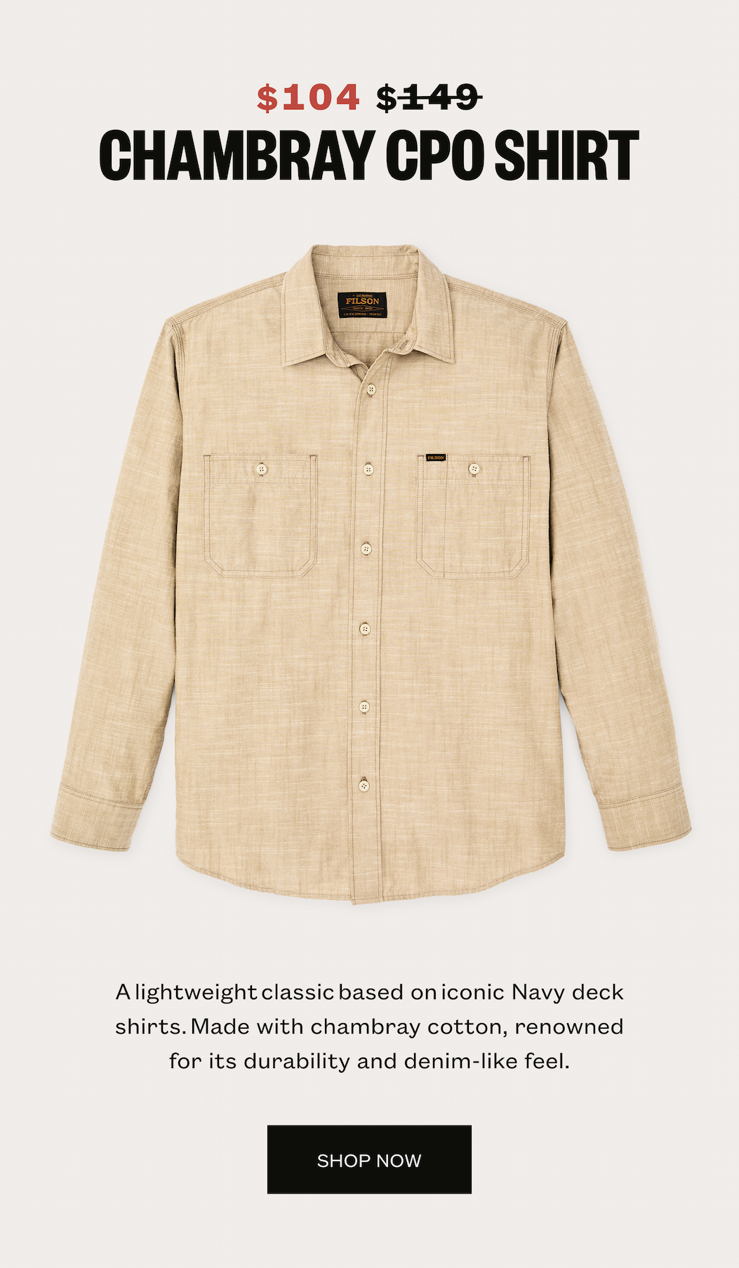 Chambray CPO Shirt