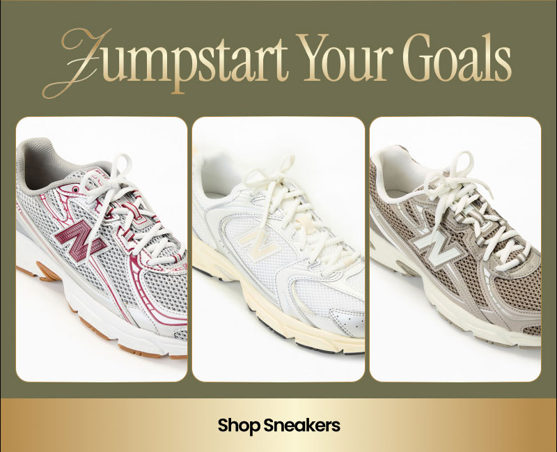 Jumpstart Your Goals  Shop Sneakers