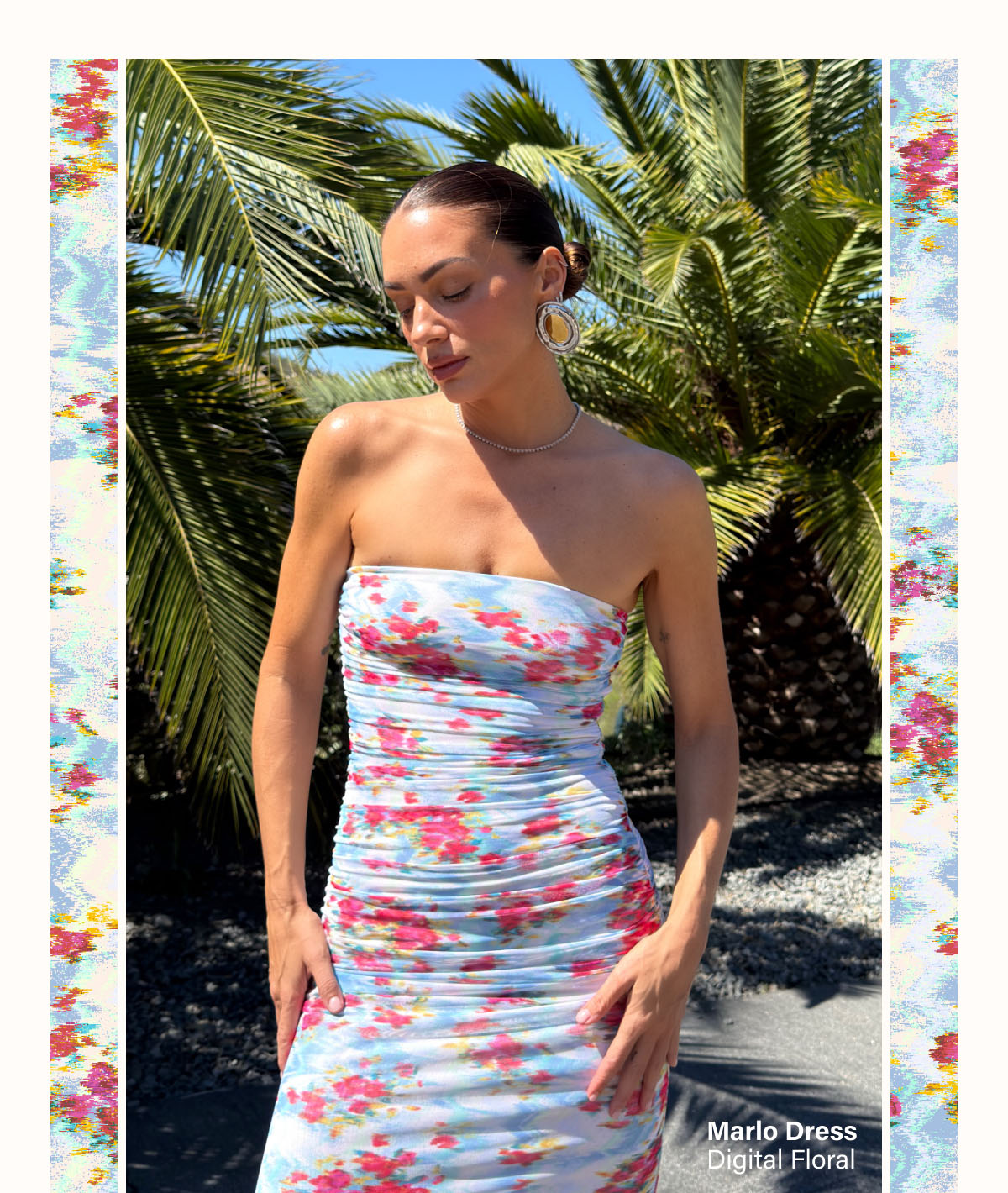 MARLO DRESS DIGITAL FLORAL