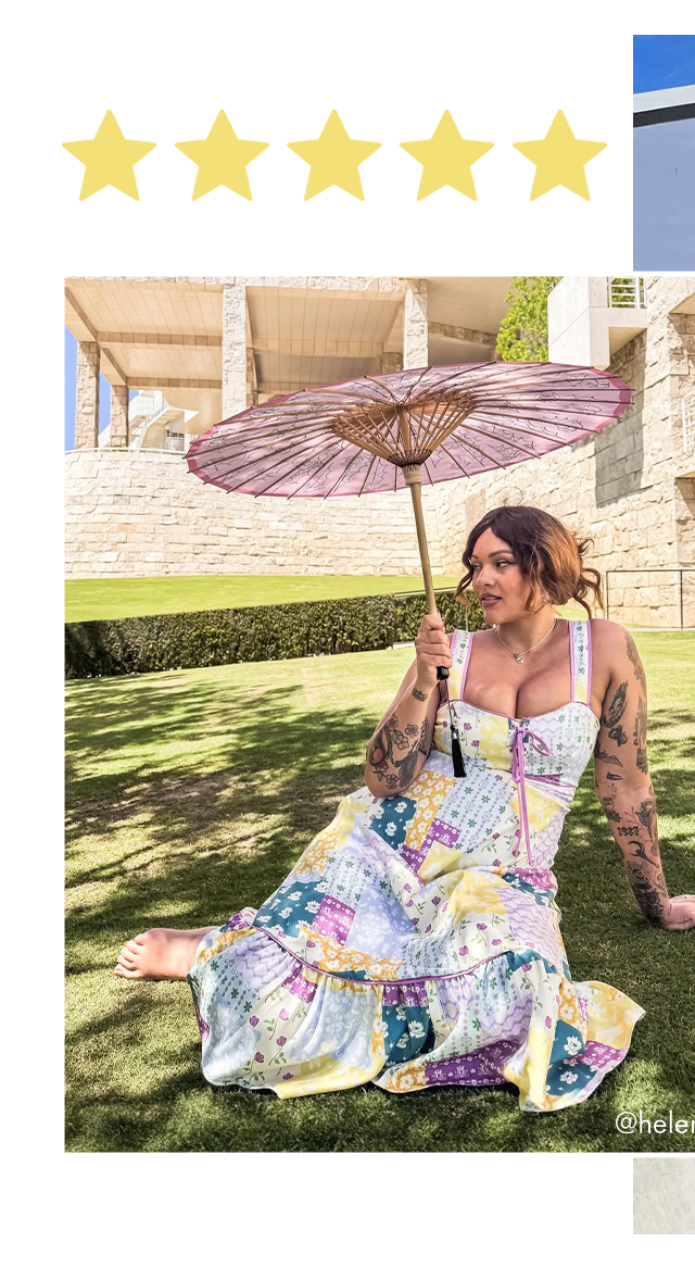 Disney Princess Collection by Unique Vintage Patchwork Corset Midi Dress