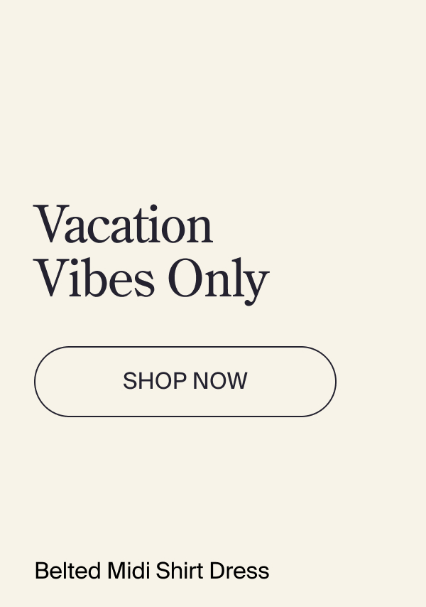 Vacation Vibes Only