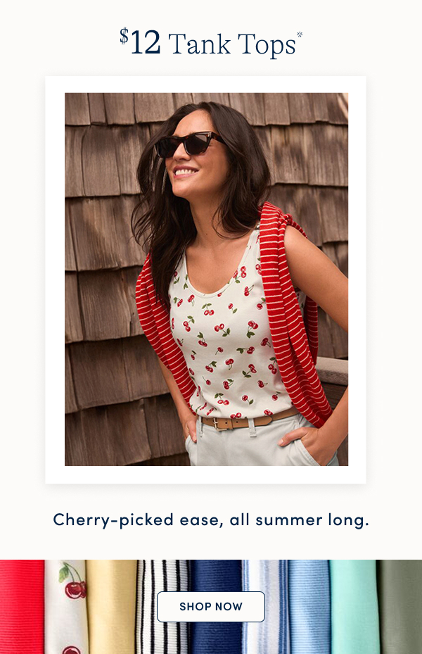 $12 Tank Tops