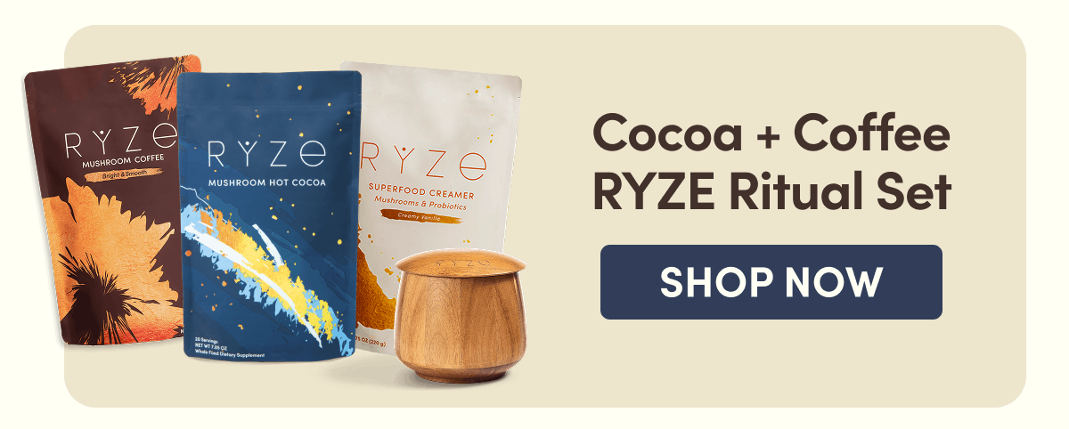 Cocoa + Coffee RYZE Ritual Set | Shop Now