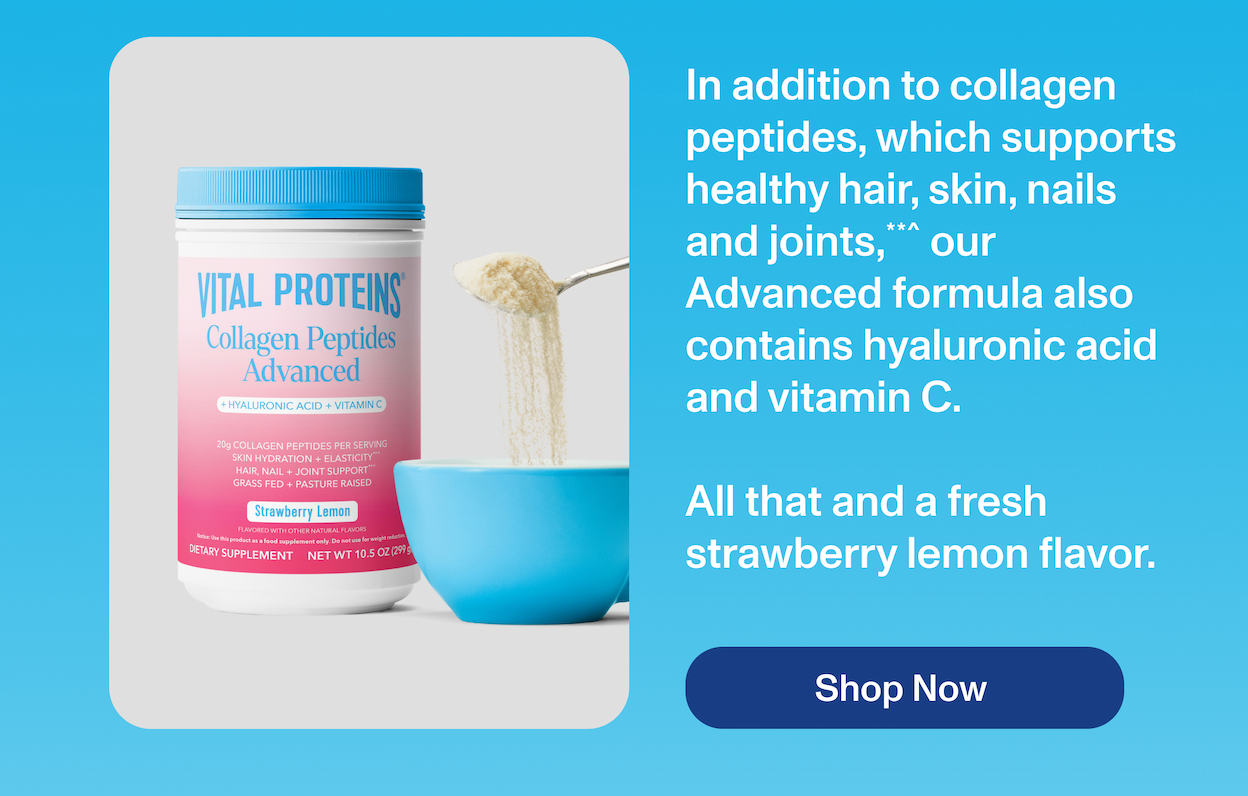 Strawberry Lemon Collagen Peptides Advanced