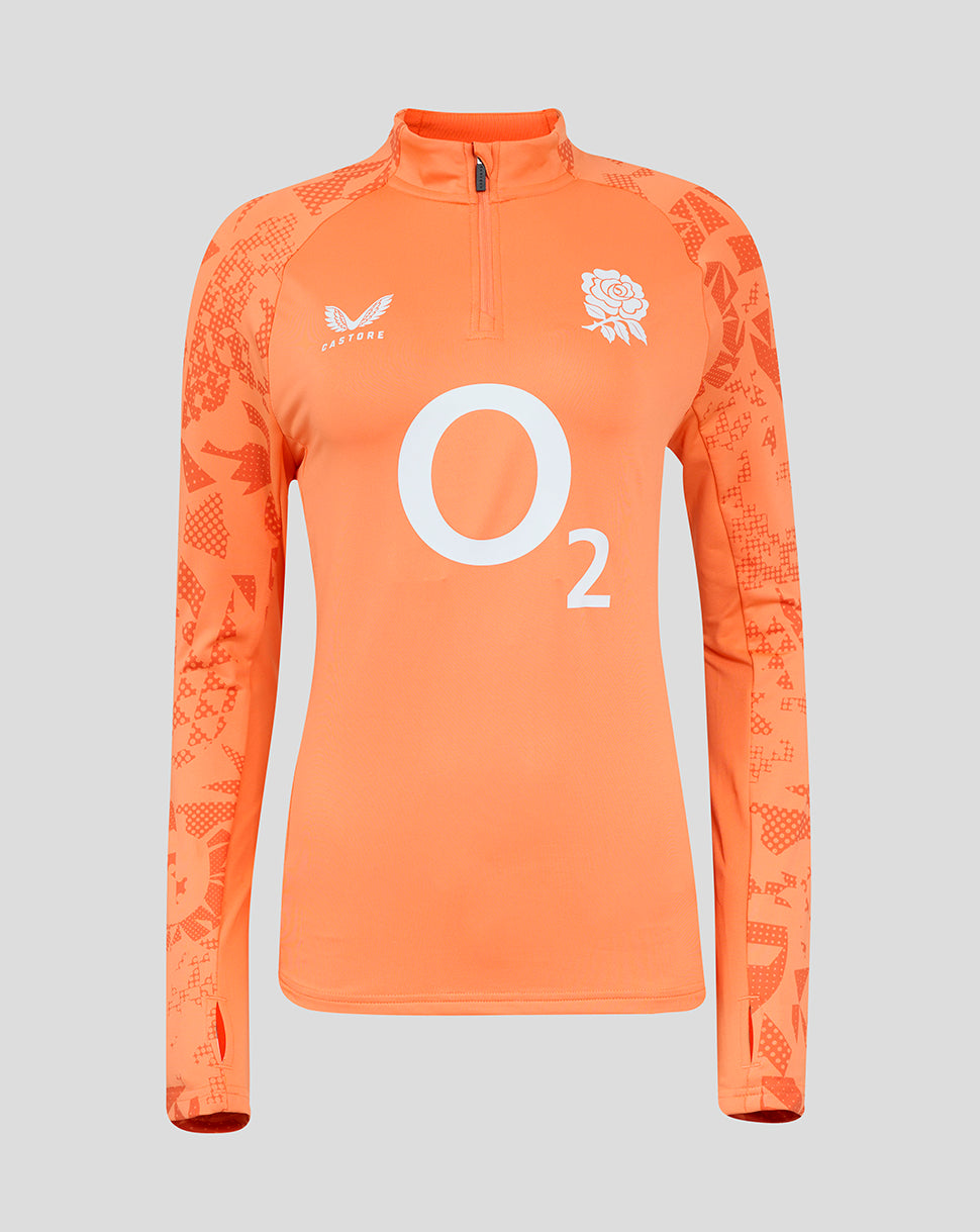 Image of England Rugby Women's Performance Midlayer Top