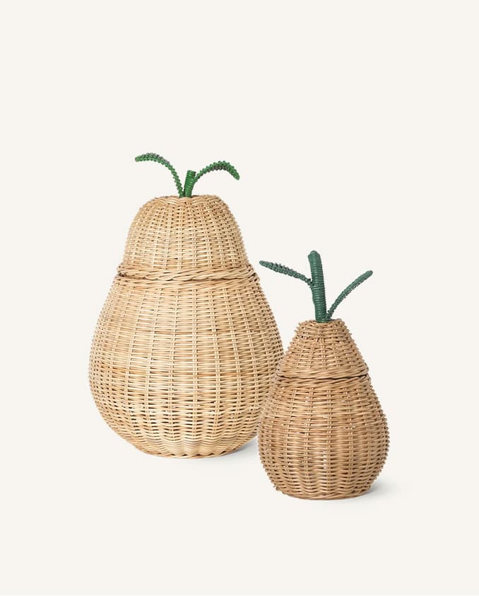 Pear Braided Storage Gift Set