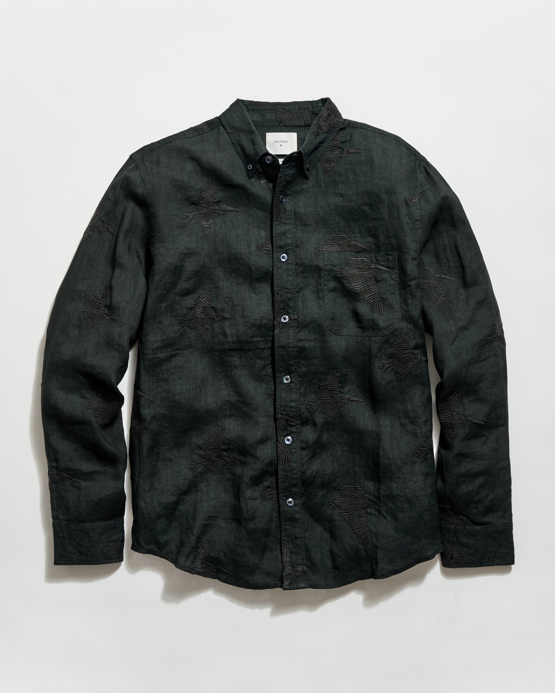 Image of Embroidered Pelican Tuscumbia Shirt Button Down
