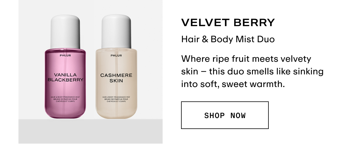 Velvet Berry - Hair & Body Mist Duo