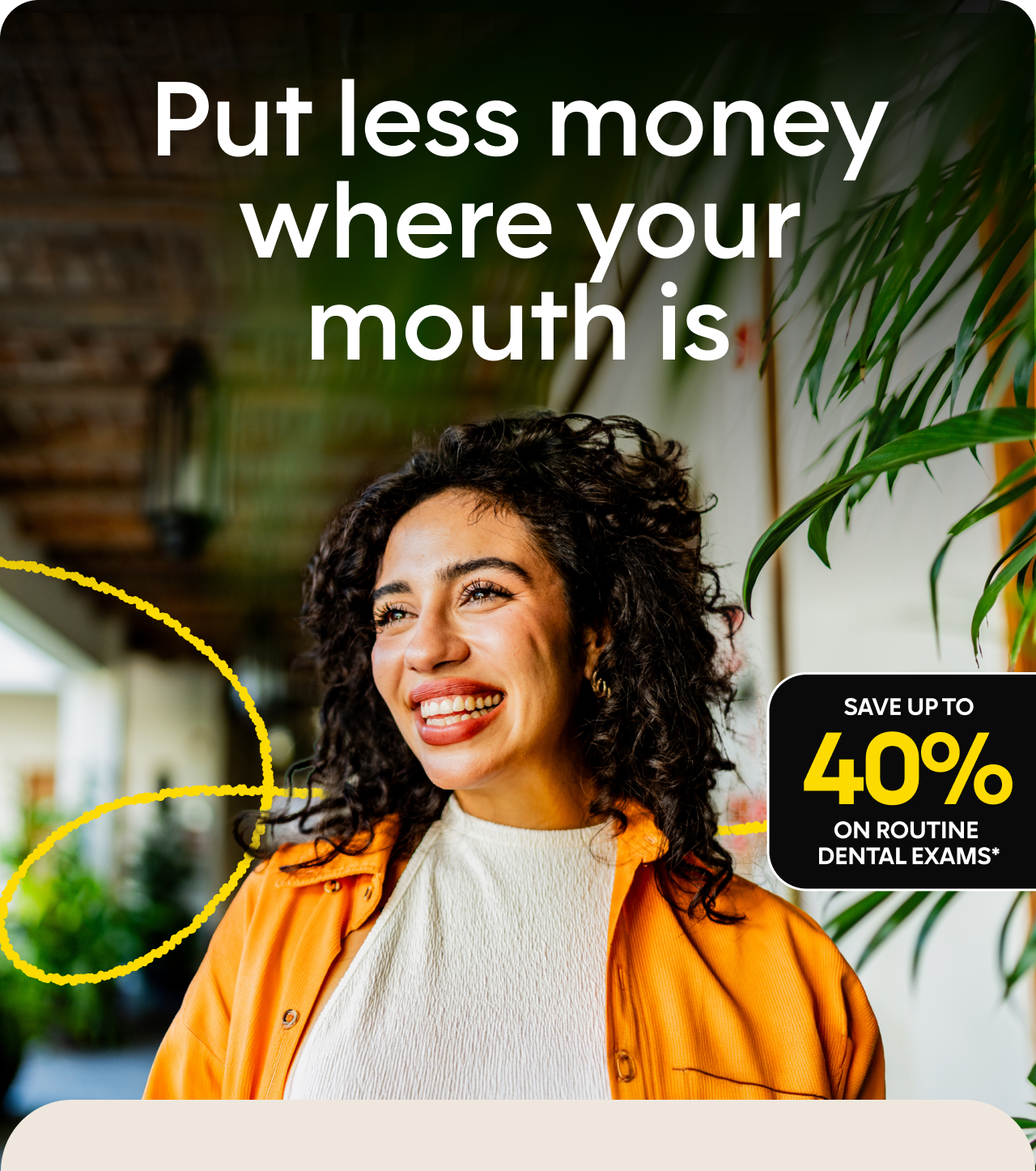 Put less money where your mouth is