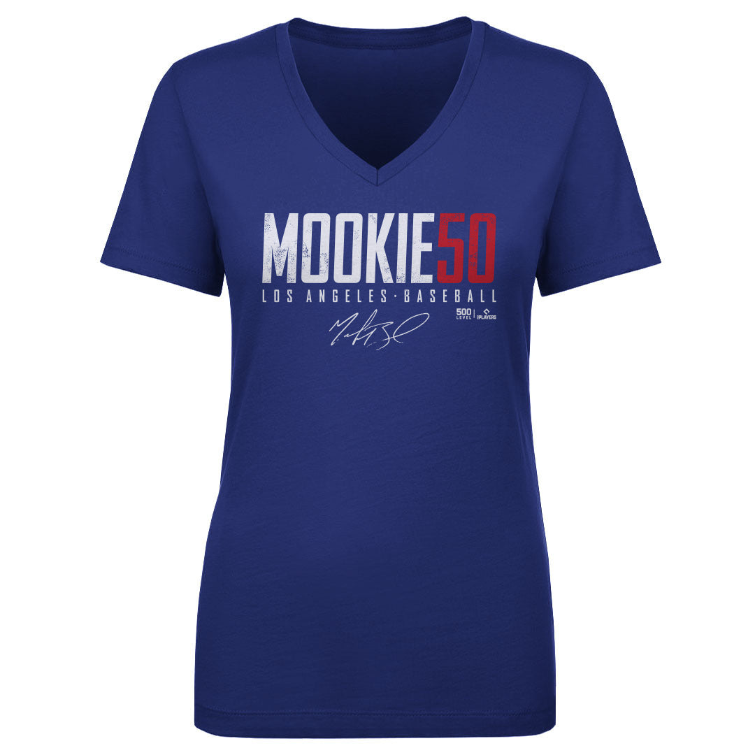 Image of Mookie Betts Los Angeles D Elite WHT