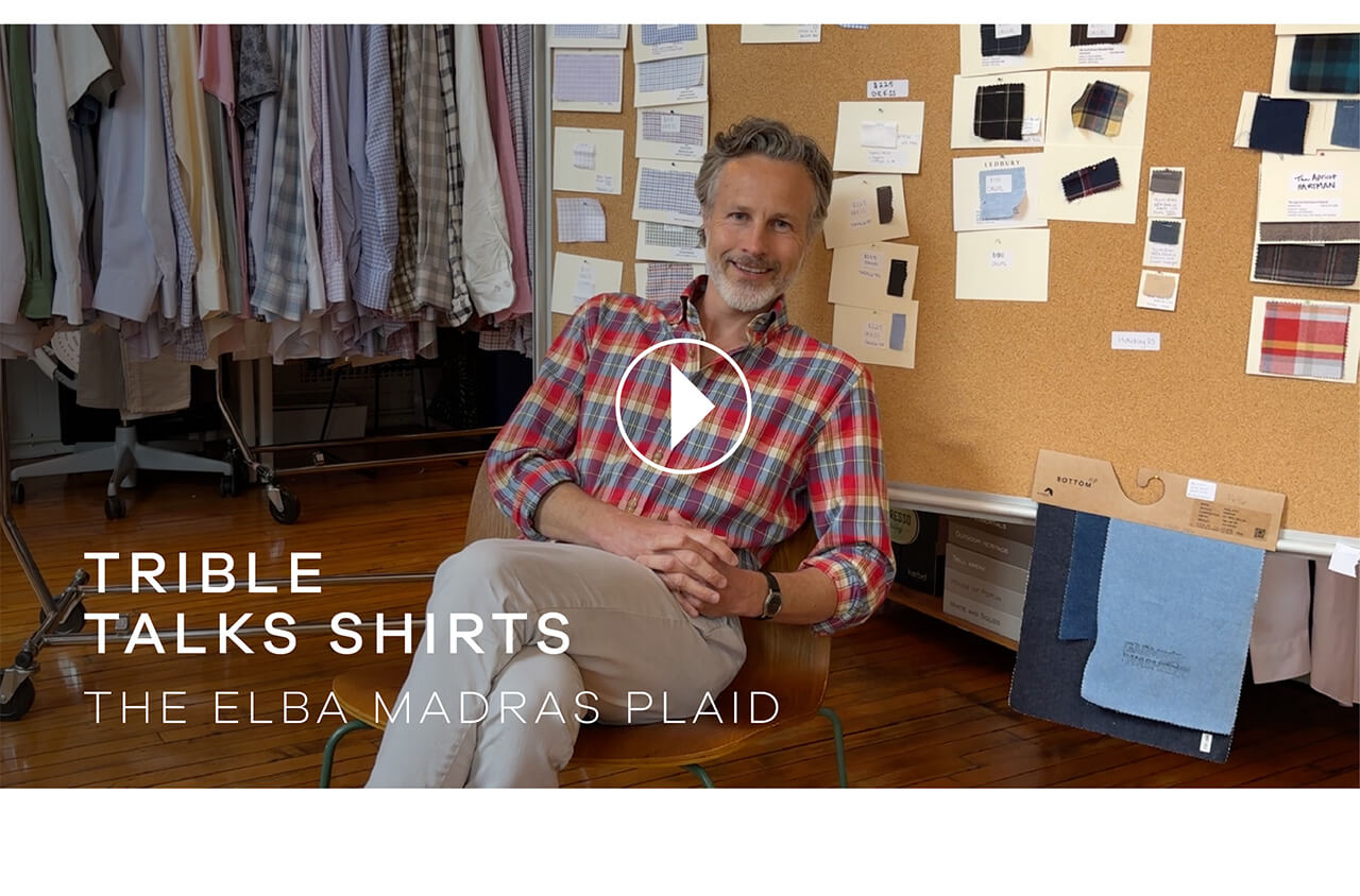 TRIBLE TALKS SHIRTS | THE ELBA MADRAS PLAID