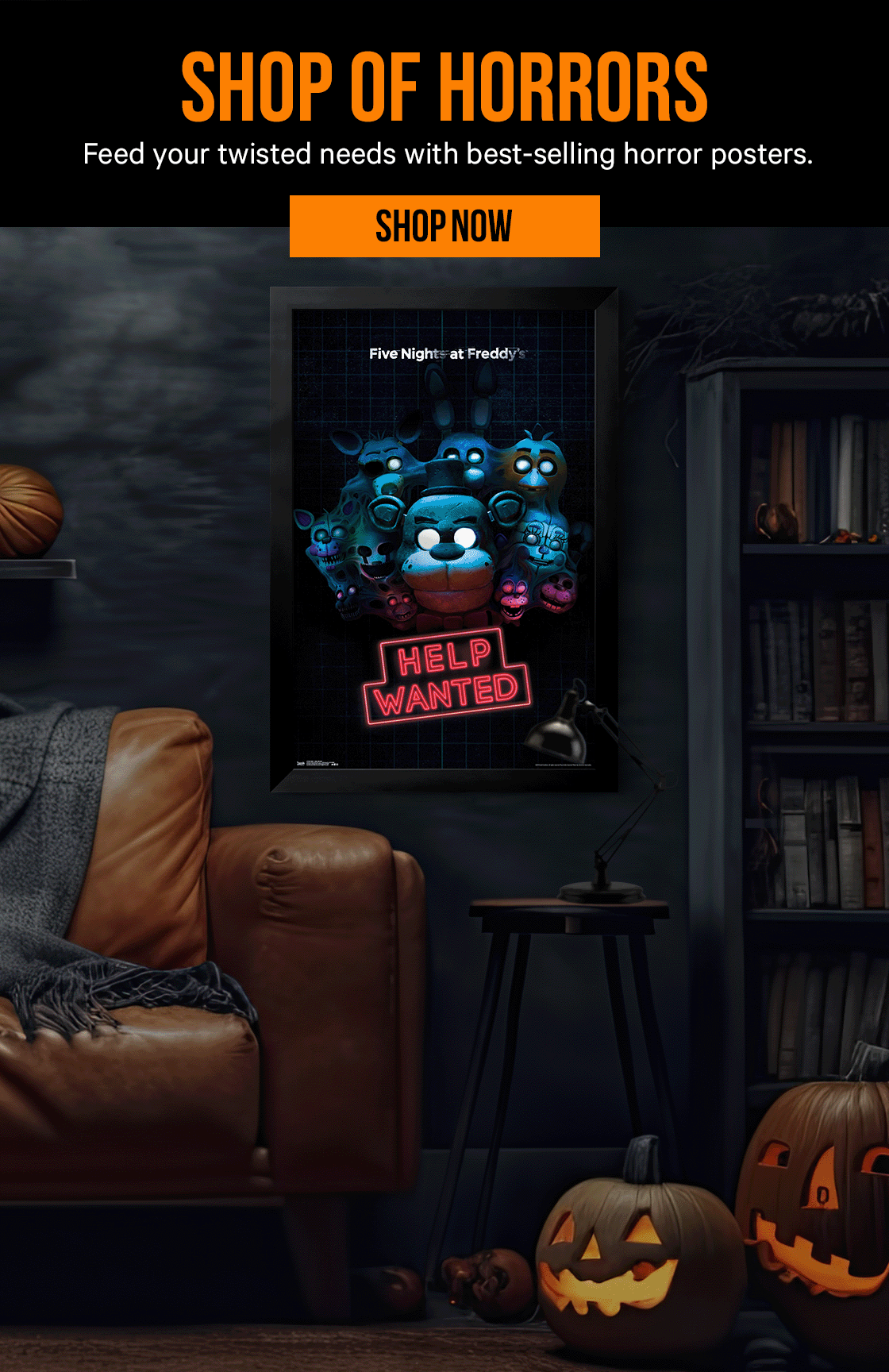 Shop of Horrors - Feed your twisted needs with best-selling horror posters.