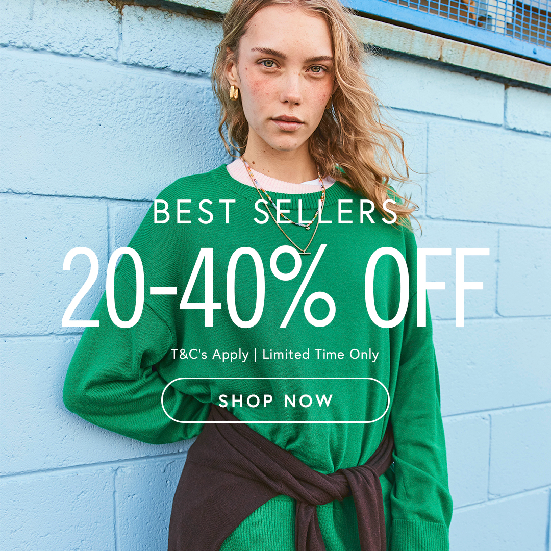 20% - 40% Off Selected Knitwear
