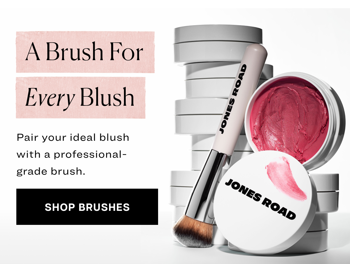 Pair your ideal blush with a professional-grade brush
