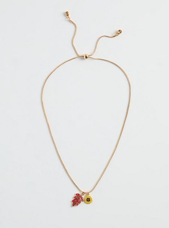 Fall Charm Necklace