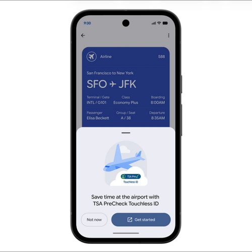 Google Wallet Adds a New Feature to Get You Through Airport Security Faster