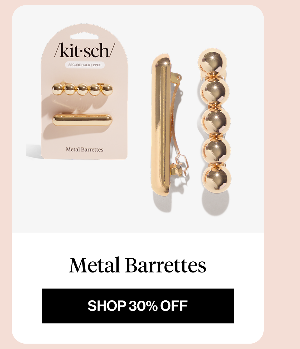 Metal Barrettes