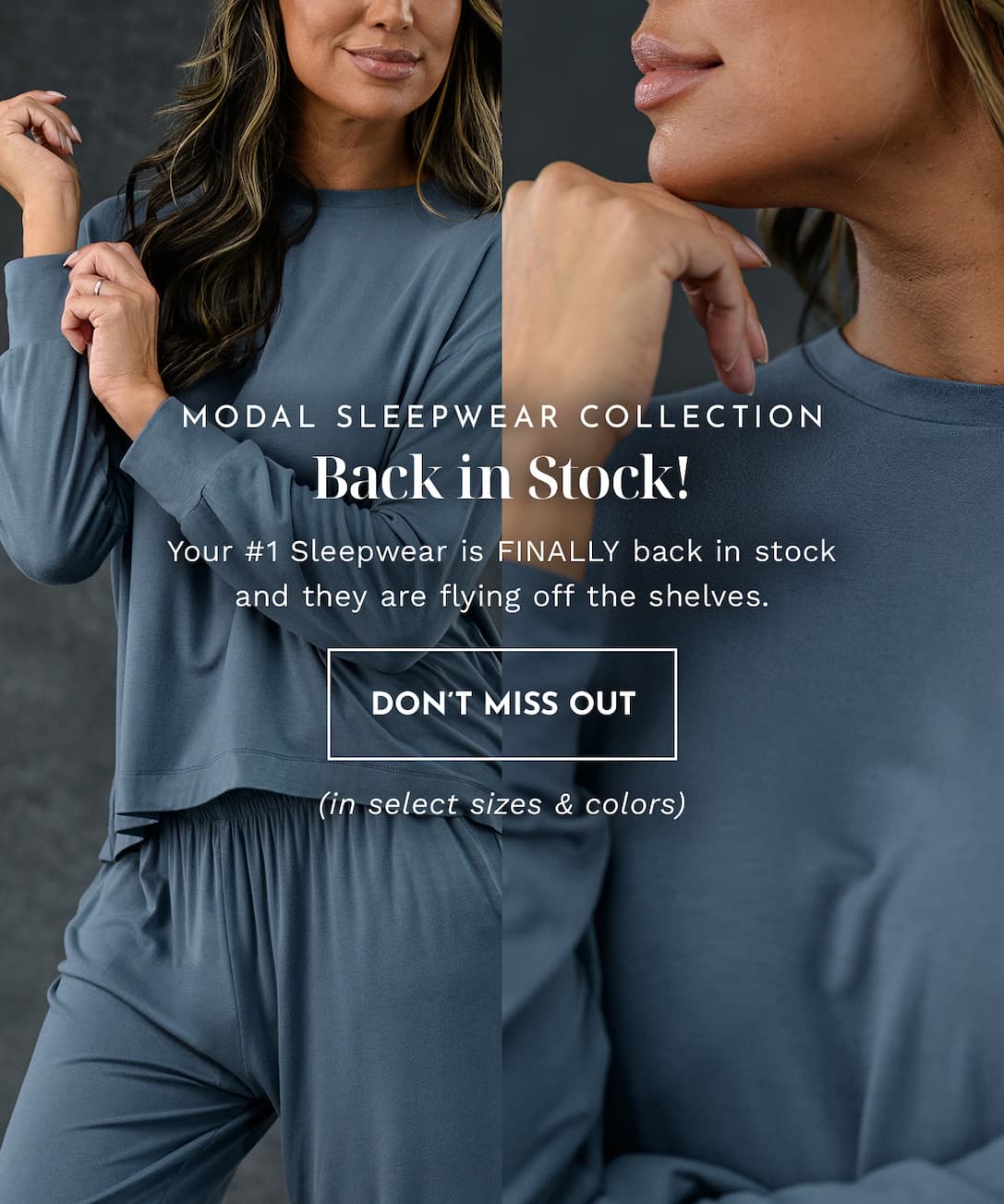 BAACK IN STOCK | Modal Sleepwear Collection