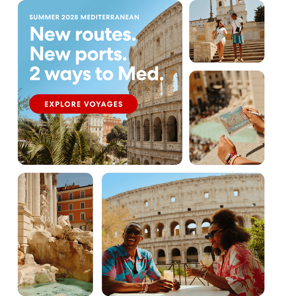 New routes. New ports. 2 ways to Med.